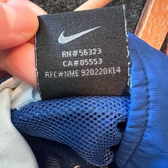3 for $30! Nike blue double zip jacket - Picture 3 of 16